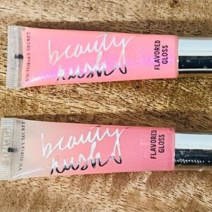 Victoria's Secret Beauty Rush Gloss Duo New Unopened. Love Berry and Guava-Voom